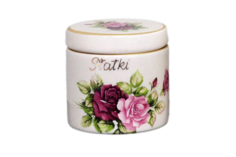 Pojemnik kuchenny Mieroszów z różą NA ZAMÓWIENIE