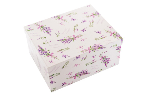 Komplet 2 filiżanek do kawy spodki łyżeczki lawenda Pegasus