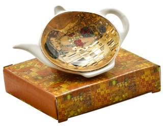 Podstawka pod herbatę skapek Klimt Pocałunek ociekacz