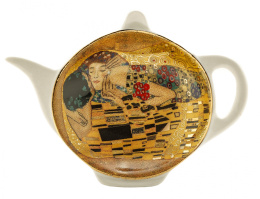 Podstawka pod herbatę skapek Klimt Pocałunek ociekacz