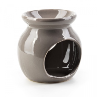 Kominek na olejek zapachowy ceramiczny cappuccino kwiat