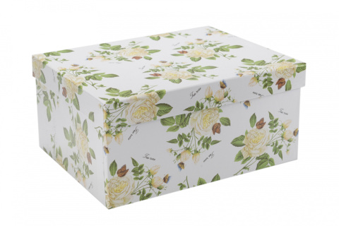 Komplet 2 filiżanek do herbaty róża herbaciana na prezent