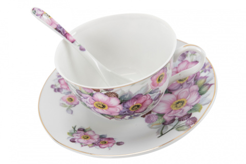 Komplet 6 filiżanek do kawy dzika róża Fusaichi Pegasus