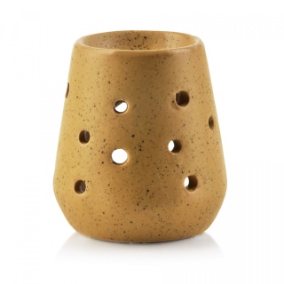 Piaskowy kominek na wosk zapachowy ceramiczny stożek