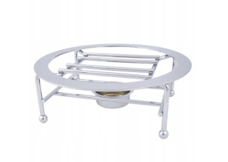 Metalowy stojak podgrzewacz pod czajnik imbryk na świeczkę