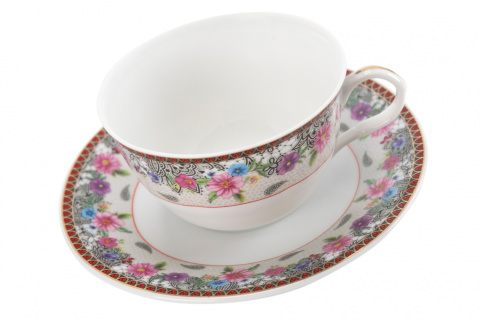 Zestaw 2 filiżanek do herbaty łyżeczki Fusaichi Pegasus