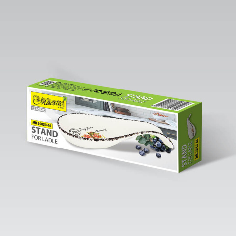 Ceramiczna podstawka pod łyżkę do kuchni MR20050-46 róże