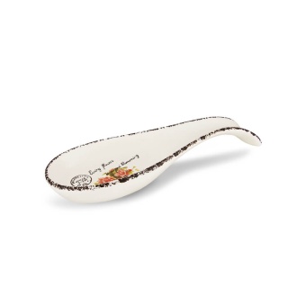 Ceramiczna podstawka pod łyżkę do kuchni MR20050-46 róże