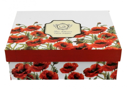 Komplet dwie filiżanki espresso Classic Poppies na prezent