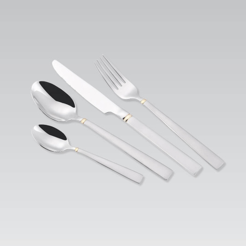 Zestaw sztućców 24 elementy 18/10 stal nierdzewna MR1517G-24