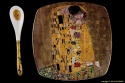 KLIMT POCAŁUNEK ZESTAW 6 FILIŻANEK + ŁYŻECZKI