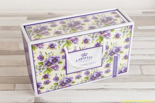 CARMANI 2 FILIŻANKI NA PREZENT BRATKI PORCELANOWE