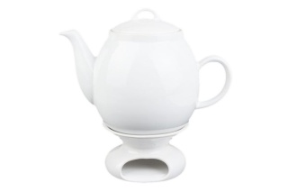 BIAŁY DZBANEK Z PODGRZEWACZEM 1,7 LITRA MIEROSZÓW