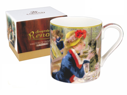 Carmani kubek do kawy na prezent Renoir Śniadanie wioślarzy