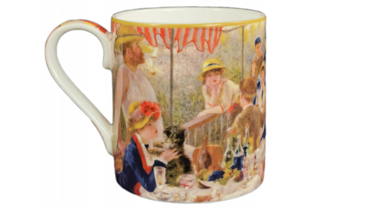 Carmani kubek do kawy na prezent Renoir Śniadanie wioślarzy