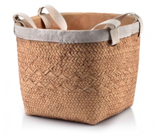 Osłonka doniczka ceramiczna Rosita na kwiaty boho brązowa