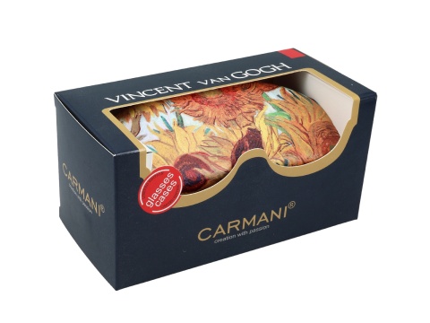 Duże etui na okulary Van Gogh Słoneczniki pokrowiec