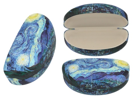Duże etui na okulary Van Gogh Gwiaździsta noc pokrowiec