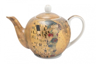 Dzbanek czajnik do herbaty 1l Klimt Pocałunek na prezent