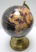 Globus ozdobny dekoracyjny do biura prezent złoty