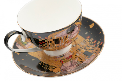 Komplet 2 filiżanki w pudełku Klimt Pocałunek Queen Isabell