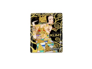 Magnes na lodówkę szklany do wieszania Klimt Oczekiwanie