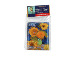 Ozdobny magnes na lodówkę do wieszania Gogh Słoneczniki