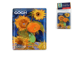 Ozdobny magnes na lodówkę do wieszania Gogh Słoneczniki