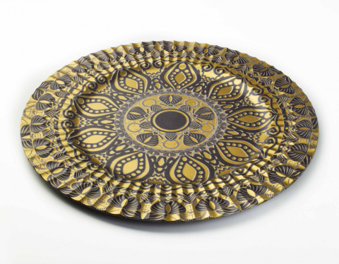 Podkładka dekoracyjna podtalerz Blanche okrągły orientalny