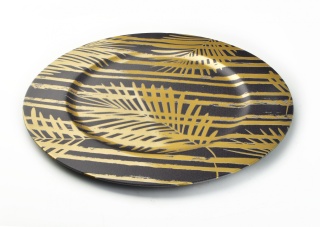 Podkładka dekoracyjna podtalerz Blanche okrągły złoty