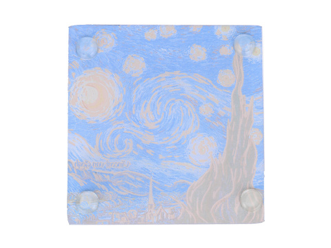 Talerzyk szklana podkładka Carmani Gogh Gwiaździsta noc