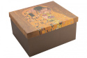 Komplet 2 filiżanki w pudełku Klimt Pocałunek Queen Isabell