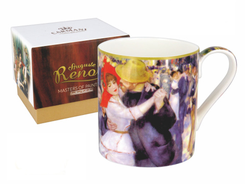 Carmani kubek do herbaty kawy na prezent Renoir Bal malarz