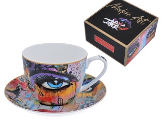 Duża filiżanka śniadaniowa Jover Carmani na prezent