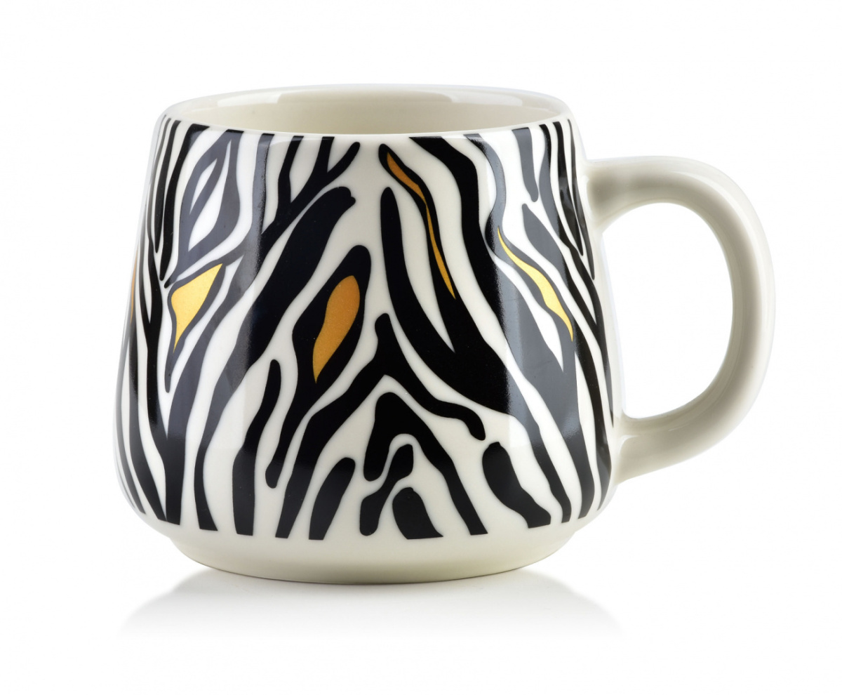 Porcelanowy kubek do kawy herbaty Wild motyw zwierzęcy