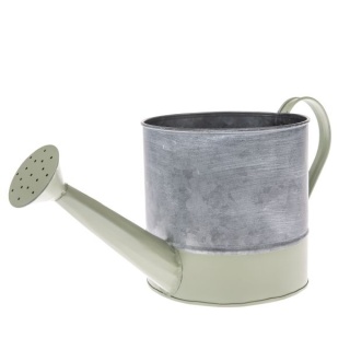 Metalowa osłonka doniczka na kwiaty kwiat konewka do ogrodu