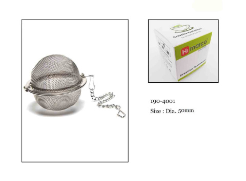 Stalowe sitko kulka do parzenia herbaty ziół zaparzacz