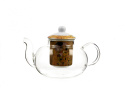 Zestaw szklany dzbanek z filtrem do herbaty The Kiss Klimt