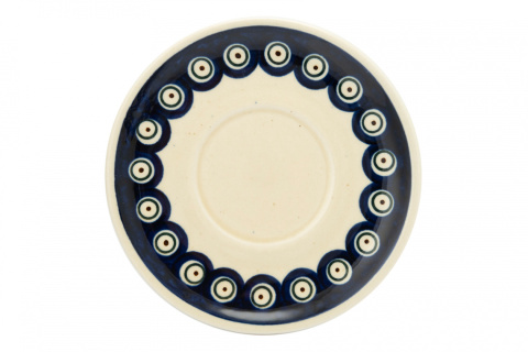 Filiżanka z ceramiki Bolesławiec oryginalny klasyczny wzór