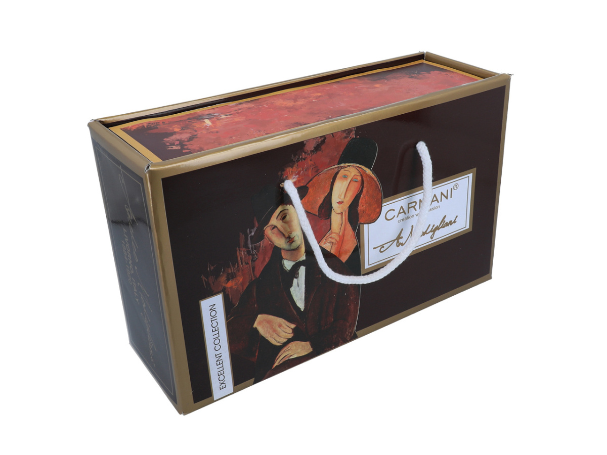 Komplet Carmani 2 kubki prezent Modigliani kubek malarstwo