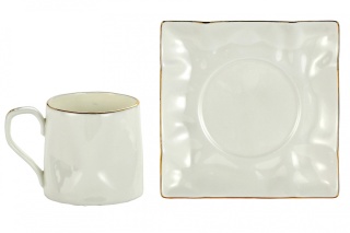 Komplet filiżanka do herbaty kawy w prezentowym pudełku