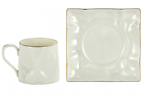 Komplet filiżanka do herbaty kawy w prezentowym pudełku