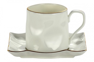 Komplet filiżanka do herbaty kawy w prezentowym pudełku