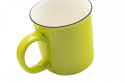 Limonkowy klasyczny kubek do herbaty kawy na prezent