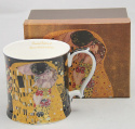 Kubek do herbaty Queen Isabell na prezent Klimt Pocałunek