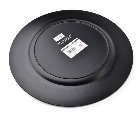 Podkładka dekoracyjna podtalerz Blanche Colours okrągła szara