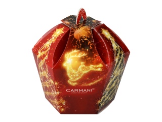 Carmani kubek do kawy herbaty prezent na święta sowa czarny