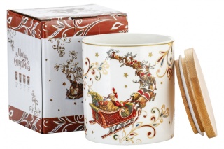 Pojemnik stojący kuchenny na herbatę magnoble mikołaj