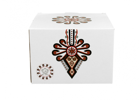 Zestaw filiżanka jumbo ze spodkiem do herbaty parzenica