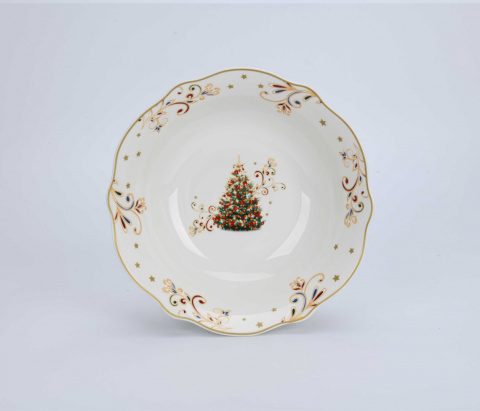 Miska świąteczna salaterka do sałatek choinka magnoble 1,1l